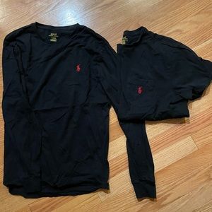 Polo Ralph Lauren Slim Fit Long Sleeve Men's Size M.  Classic Cut Pocket Tee